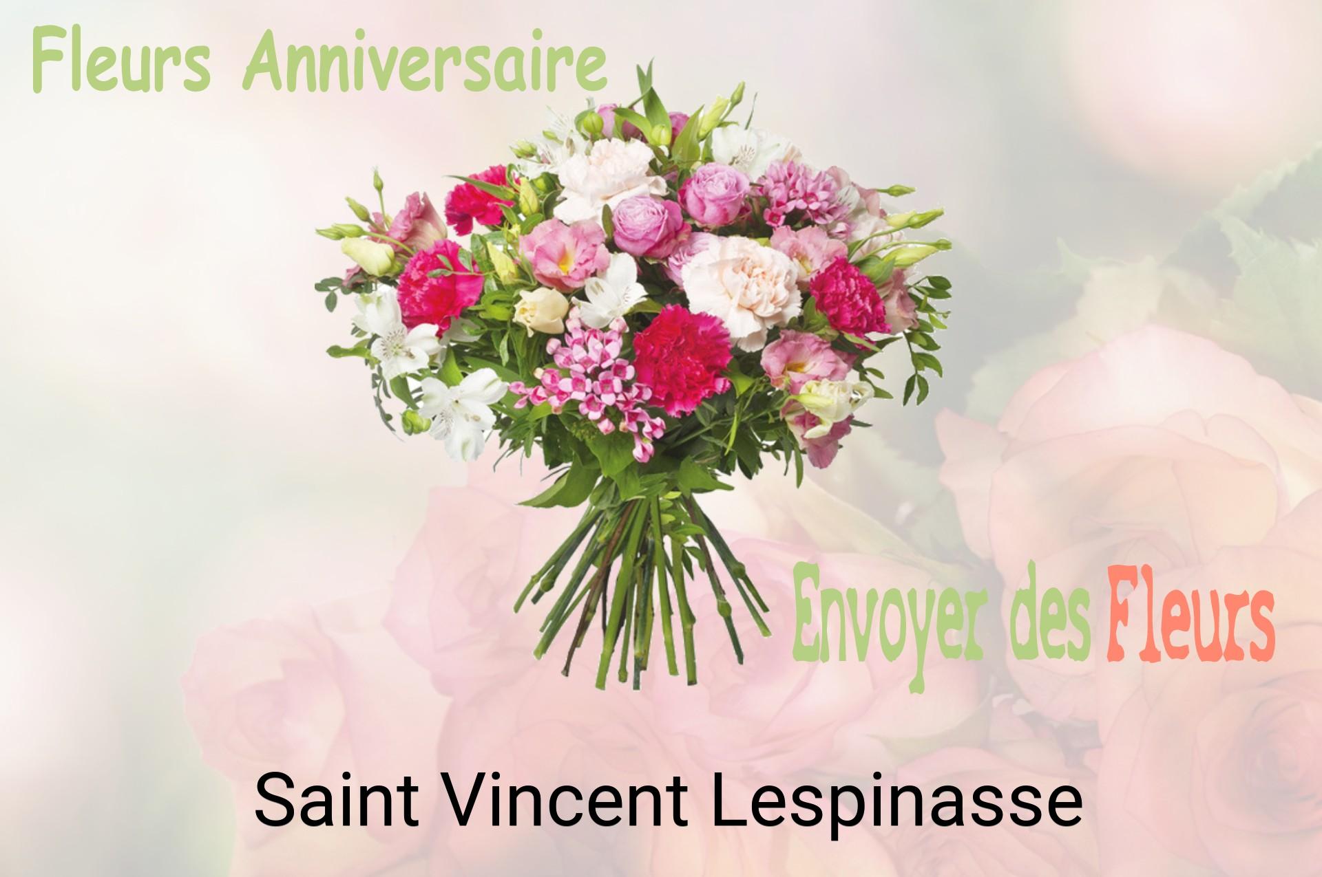 Bouquet de fleurs d’anniversaire livré à Saint-Vincent-Lespinasse
